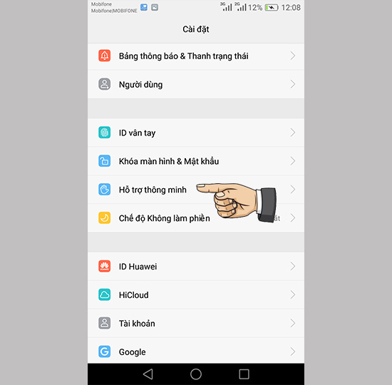 Hỗ trợ thông minh