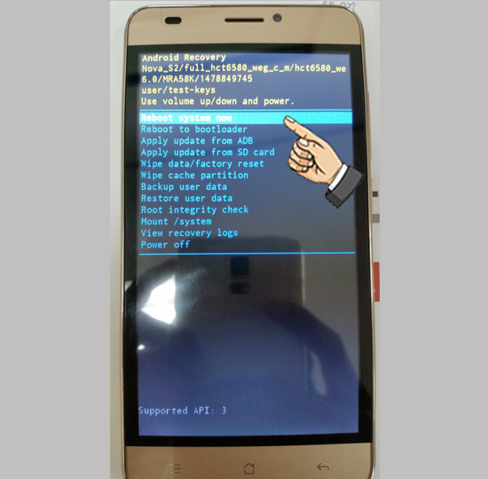 Bước 1: Tắt nguồn ho&agrave;n to&agrave;n. Sau đ&oacute; nhấn n&uacute;t nguồn+AL tăng để v&agrave;o recovery.