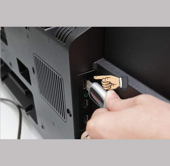 Kết nối cáp HDMI vào tivi