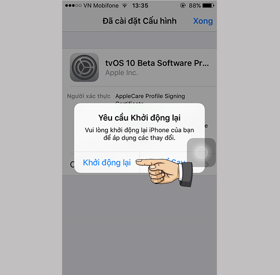 Khởi động lại