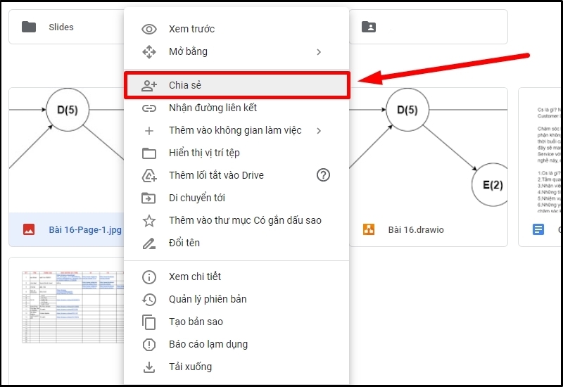 Hướng dẫn cách mở quyền chỉnh sửa file, thư mục trên Google Drive - Thegioididong.com