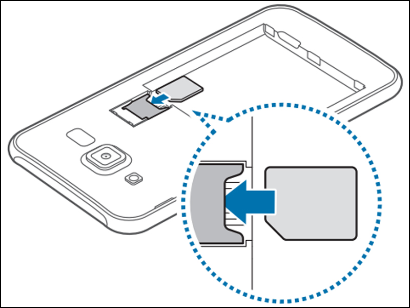 Hướng dẫn cách tháo lắp SIM trên điện thoại Samsung J7 đơn giản