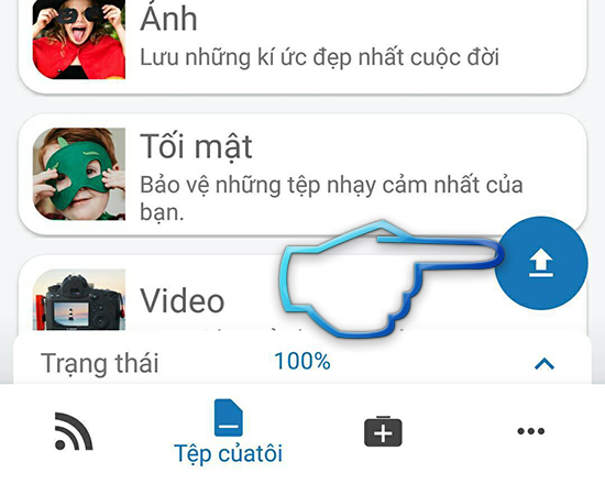 - Bước 4: Bạn chọn vào dấu tròn mũi tên xanh.