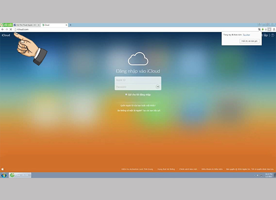 Địa chỉ web giả mạo Apple