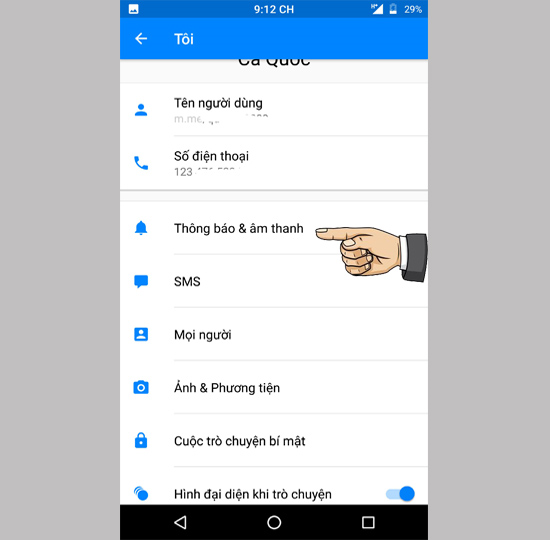 16 cách đổi tiếng thông báo messenger mới