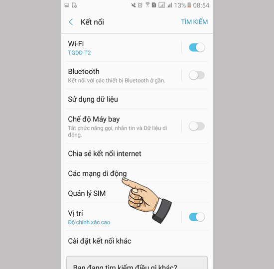 Các mạng di động