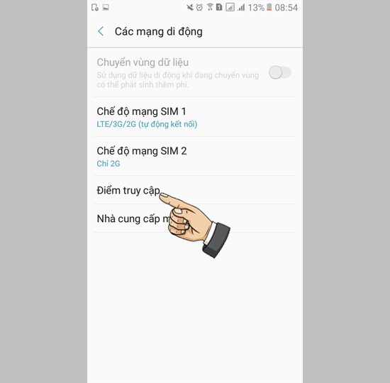 Tên điểm truy cập