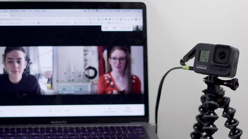 Webcam có thể quay phim