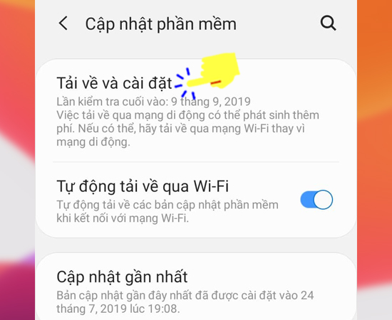 Bước 3: Sau đó bạn chọn Tải về và cài đặt.