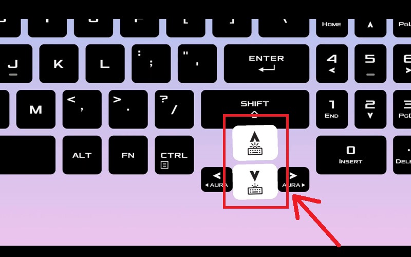 Cách bật đèn bàn phím laptop Asus đơn giản, chỉ trong nháy mắt