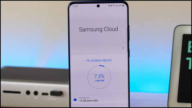 Samsung Cloud là nơi lưu trữ dữ liệu an toàn cho người dùng điện thoại Samsung