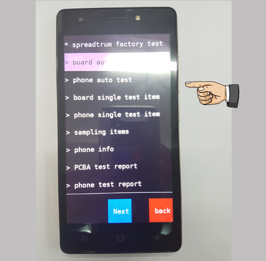 Bạn bỏ phím nguồn và vẩn giữ phím tăng âm lượng