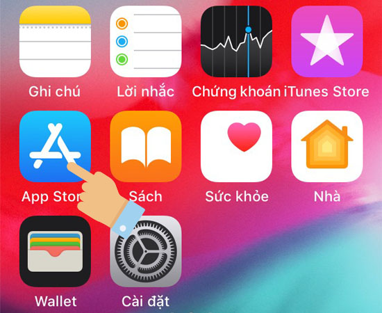 Vào Appstore trên iPhone và tìm ứng dụng Muic Pro