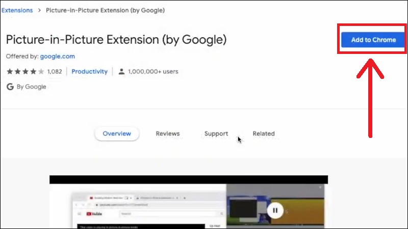 Nhấn Add to Chrome