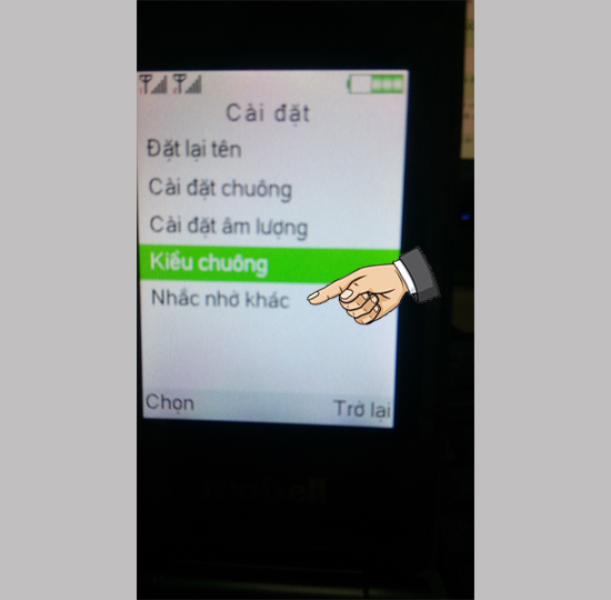 Vào nhắc nhở khác