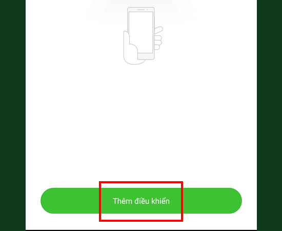 Bước 2: Tiếp theo hãy Thêm điều khiển.