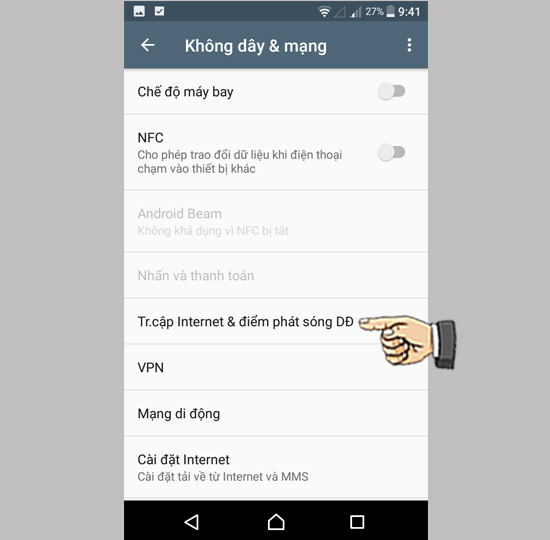 phat 3g tren sony xa1