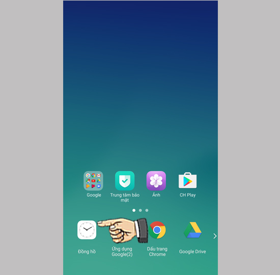 Bước 3: Chọn tiện ích yêu thích.