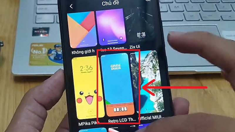 Cách thay cho thay đổi hình nền, chủ thể (theme) bên trên điện thoại cảm ứng Xiaomi MI ...