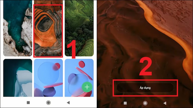 Cách thay đổi hình nền, chủ đề (theme) trên điện thoại Xiaomi Redmi