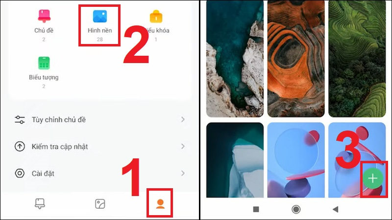 Cách thay đổi hình nền, chủ đề (theme) trên điện thoại Xiaomi ...