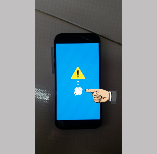 Bước 1: Tắt nguồn hoàn toàn. Sau đó nhấn nút nguồn+Hone+AL tăng để vào recovery.