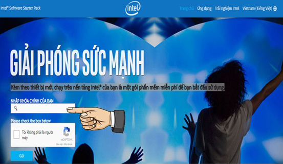 Truy cập vào hệ thống các gói game
