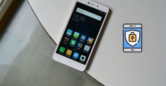 Cài đặt mật khẩu khóa màn hình Xiaomi Redmi 4a