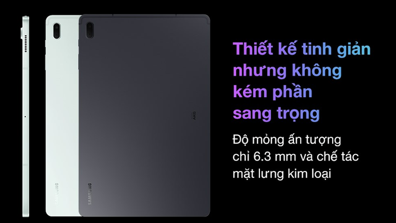 Samsung Galaxy Tab S7 FE WiFi sở hữu thiết kế sang trọng