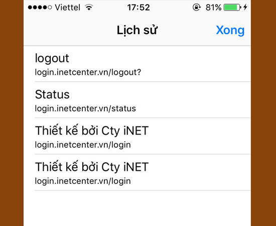 xem tất cả những g&igrave; ở lịch sử 