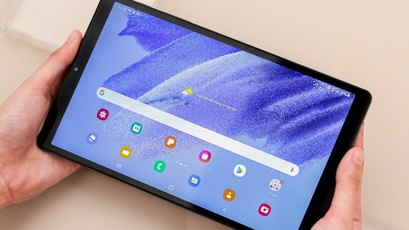 Galaxy Tab A7 Lite sở hữu thiết kế đơn giản, tối ưu