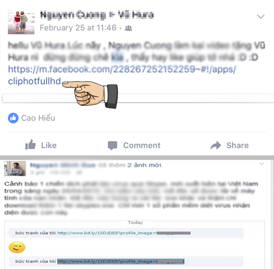 Hạn chế truy cập vào các link web trong những email, web