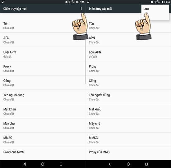 Bước 7: Chọn ... và chọn Lưu