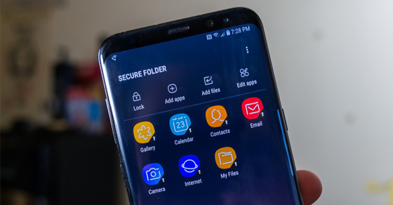 Hướng dẫn sử dụng thư mục bảo mật trên Samsung Galaxy S8 Plus