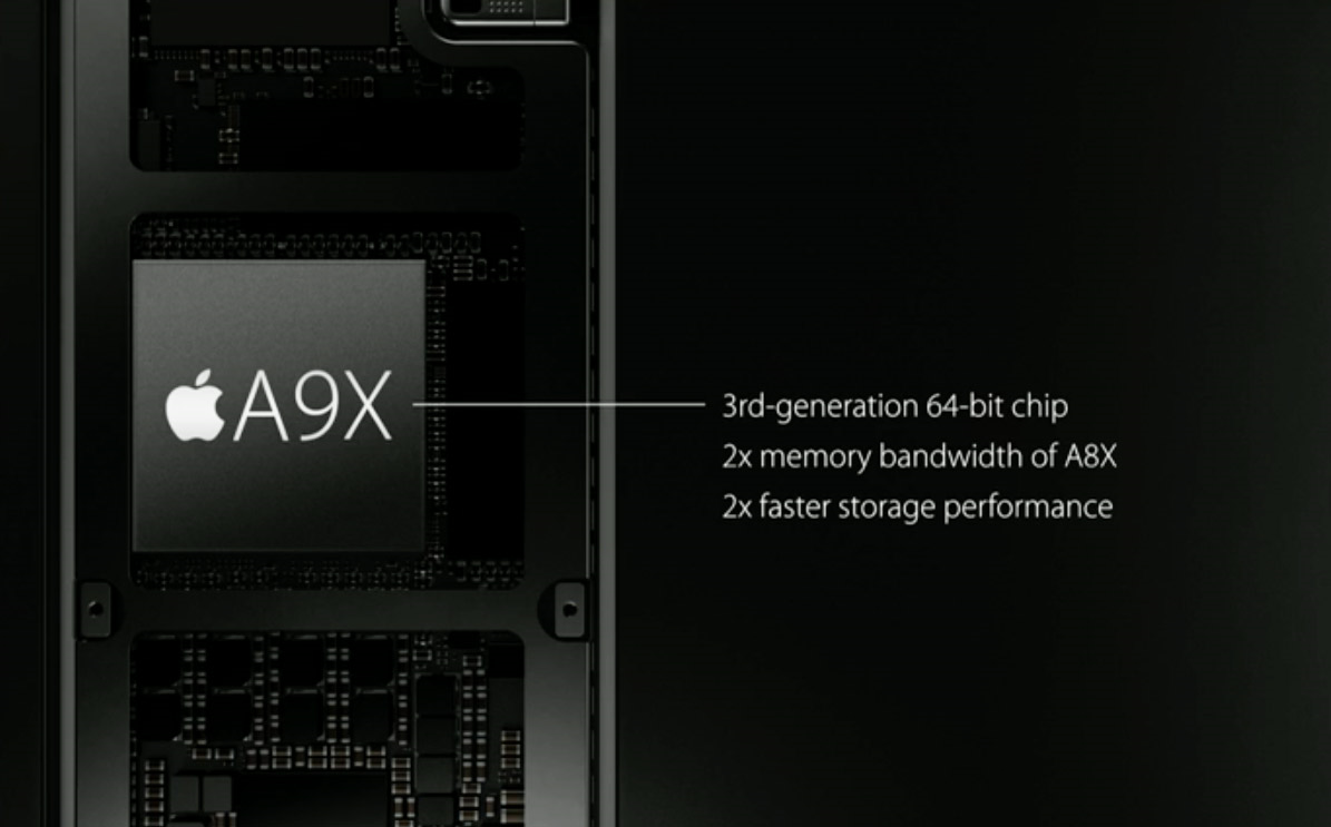 So sánh chip Apple A9 và A9X trên sản phẩm Apple