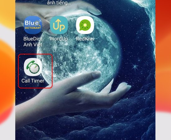 Bước 1: Đầu tiên bạn hãy tải ứng dụng Call Timer từ CH Play và mở ứng dụng lên.