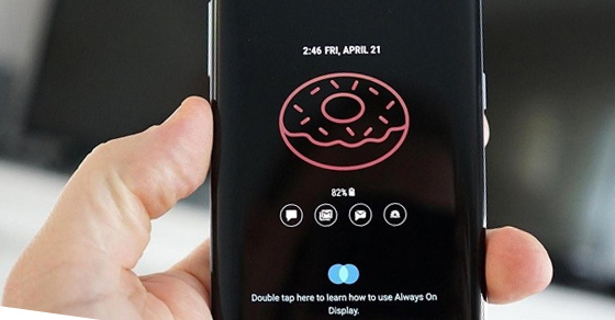 6 bước thay đổi icon Always On Display trên Samsung Galaxy S8