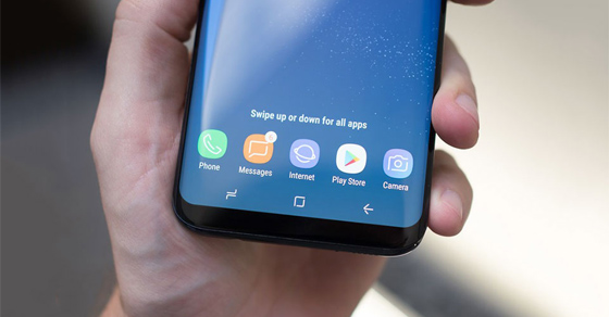 4 bước nhanh chóng để đổi màu nền thanh điều hướng trên Galaxy S8