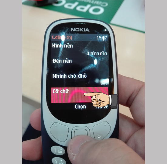 Bạn đã bao giờ cảm thấy khó chịu vì kích thước chữ trên điện thoại quá nhỏ? Đừng lo lắng nữa với sản phẩm Nokia mới nhất, bạn sẽ có thể thay đổi kích thước chữ sao cho phù hợp với mắt của mình. Click vào hình ảnh liên quan để tìm hiểu thêm.