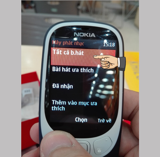 Chọn tất cả bài hát