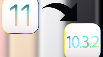 Hạ hệ điều hành từ iOS 11 trở về iOS 10.3.2 không mất dữ liệu