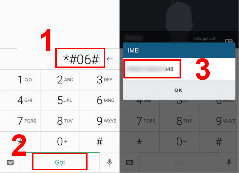 Check IMEI Nokia bằng cách nhấn gọi *#06#