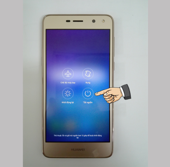 Tắt nguồn điện thoại