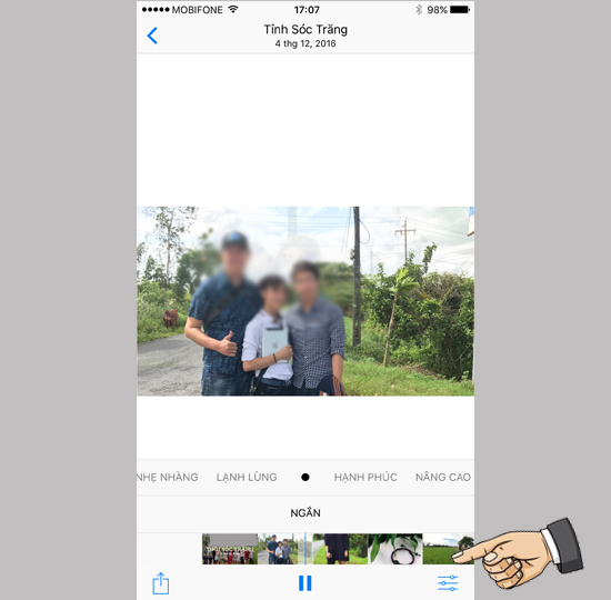 ​Chọn cài đặt