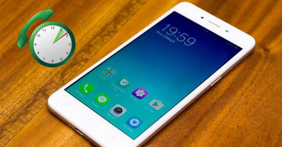 4 bước giới hạn thời gian gọi trên OPPO A37 (A37fw)