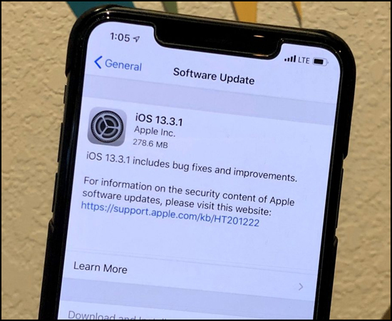 Cập nhật iOS mới nhất