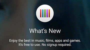 Truy cập ứng dụng Whats new trên Sony Xperia XZ Premium