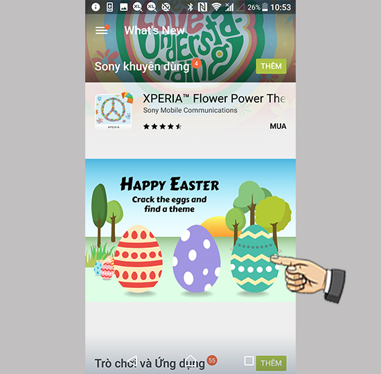 Bước 2: Sẽ có rất nhiều mục mà bạn có thể vào sử dụng.