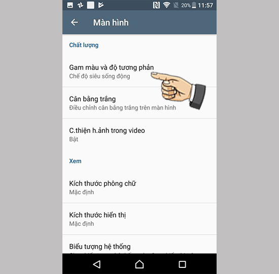Vào cải thiện hình ảnh