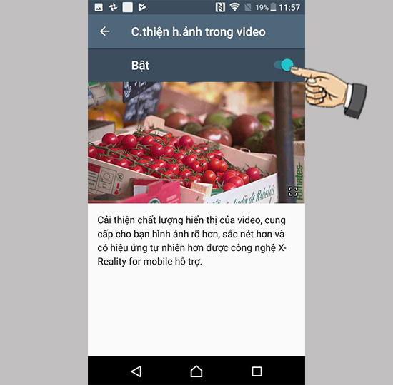 Kích hoạt tính năng